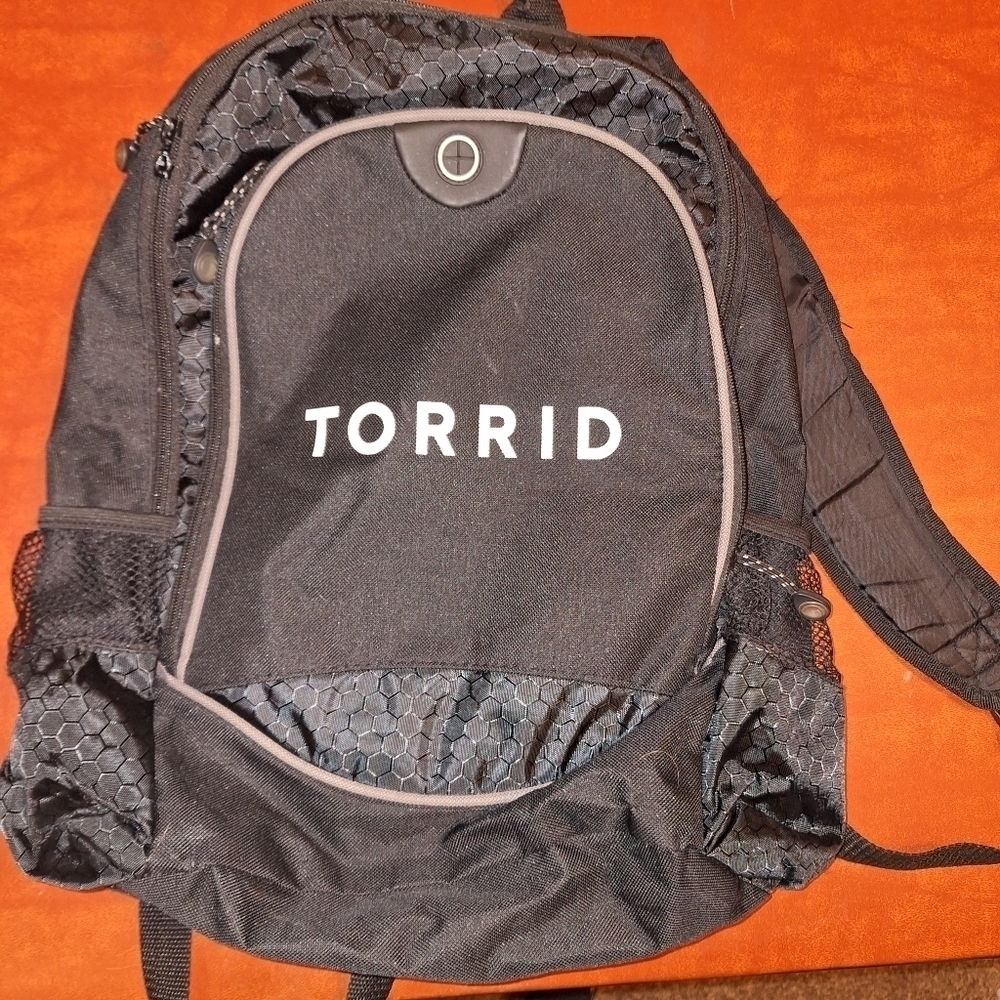 Torrid Black Backpack Travel Everyday Use